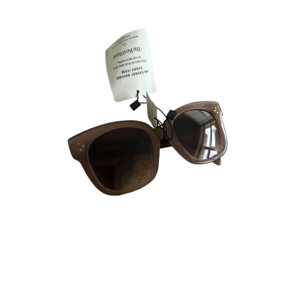 CELINE Women' Light Taupe Oversized Sunnies Sunglasses - Picture 3 of 6